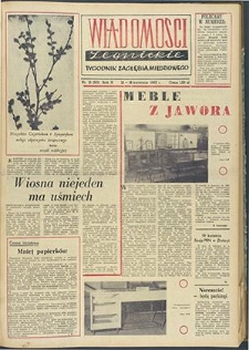 Wiadomości Legnickie nr 15 (315), kwiecień `63