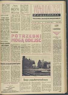 Wiadomości Legnickie nr 24 (324), czerwiec `63