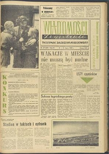 Wiadomości Legnickie nr 27 (327), lipiec `63