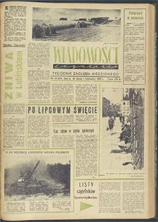 Wiadomości Legnickie nr 30 (330), lipiec `63