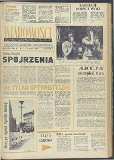 Wiadomości Legnickie nr 32 (332), sierpień `63
