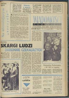 Wiadomości Legnickie nr 36 (336), wrzesień `63