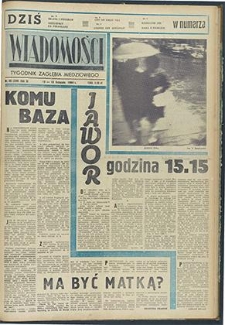 Wiadomości Legnickie nr 46 (398), listopad `64