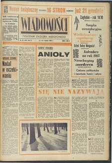 Wiadomości Legnickie nr 50 (402), grudzień `64