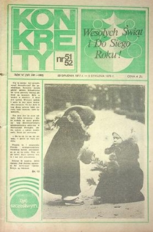 Konkrety nr 51/52 (291/292), grudzień `77