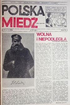 Polska Miedź nr 45 (296), listopad `88