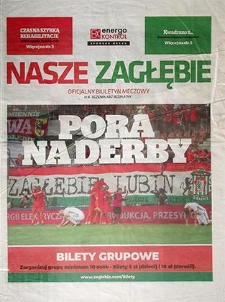 Nasze Zagłębie : Oficjalny biuletyn meczowy nr 4, 14 września 2018