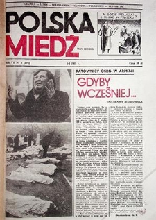 Polska Miedź nr 1 (304), styczeń `89