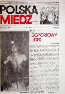 Polska Miedź nr 3 (306), styczeń `89