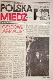 Polska Miedź nr 14 (317), kwiecień `89