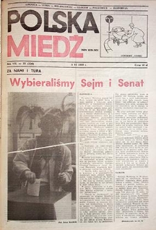 Polska Miedź nr 23 (326), czerwiec `89