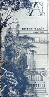 Informator Kulturalny, wrzesień 2000