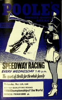 1966 maj 25, Poole : Brytyjska Runda Kwalifikacyjna Indywidualnych Mistrzostw Świata na żużlu