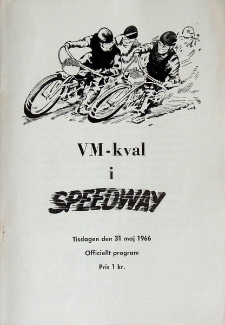 1966 maj 31, Borås : Nordycka Runda Kwalifikacyjna Indywidualnych Mistrzostw Świata na żużlu
