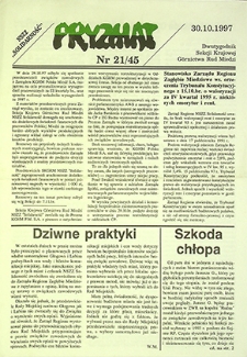 Pryzmat : nr 21/45, październik `97