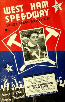 1966 maj 24, West Ham, Londyn : Brytyjska Runda Kwalifikacyjna Indywidualnych Mistrzostw Świata na żużlu