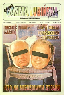 Nowa Gazeta Lubińska Powiatowa : nr 3 (226), styczeń `99