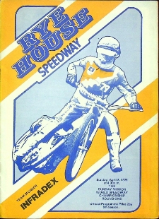 1979 kwiecień 8, Hoddesdon : Brytyjska Runda Wstępna Indywidualnych Mistrzostw Świata na żużlu