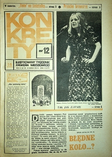 Konkrety nr 12 (97), marzec `74