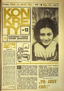 Konkrety nr 13 (98), marzec `74
