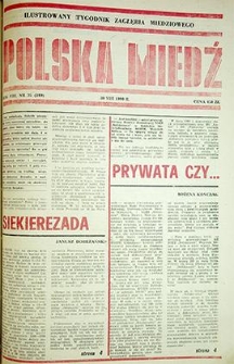 Polska Miedź nr 35 (389), sierpień `90