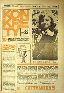 Konkrety nr 22 (107), maj `74